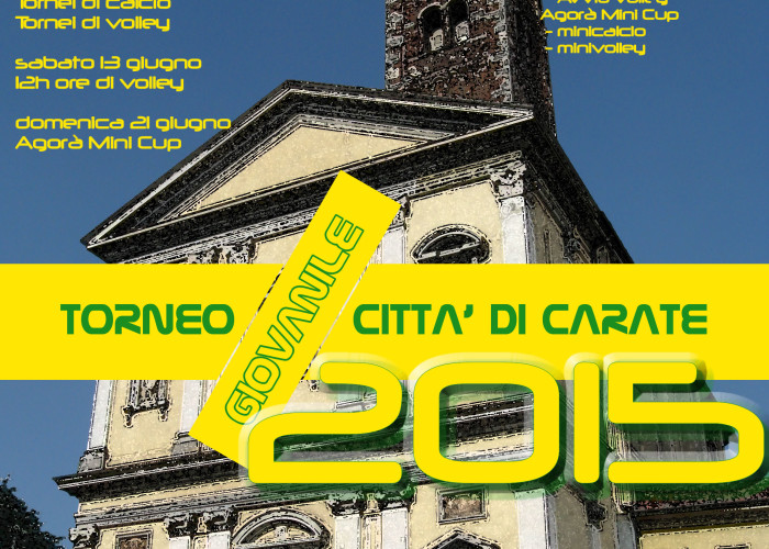 Torneo Giovanile Città di Carate 2015